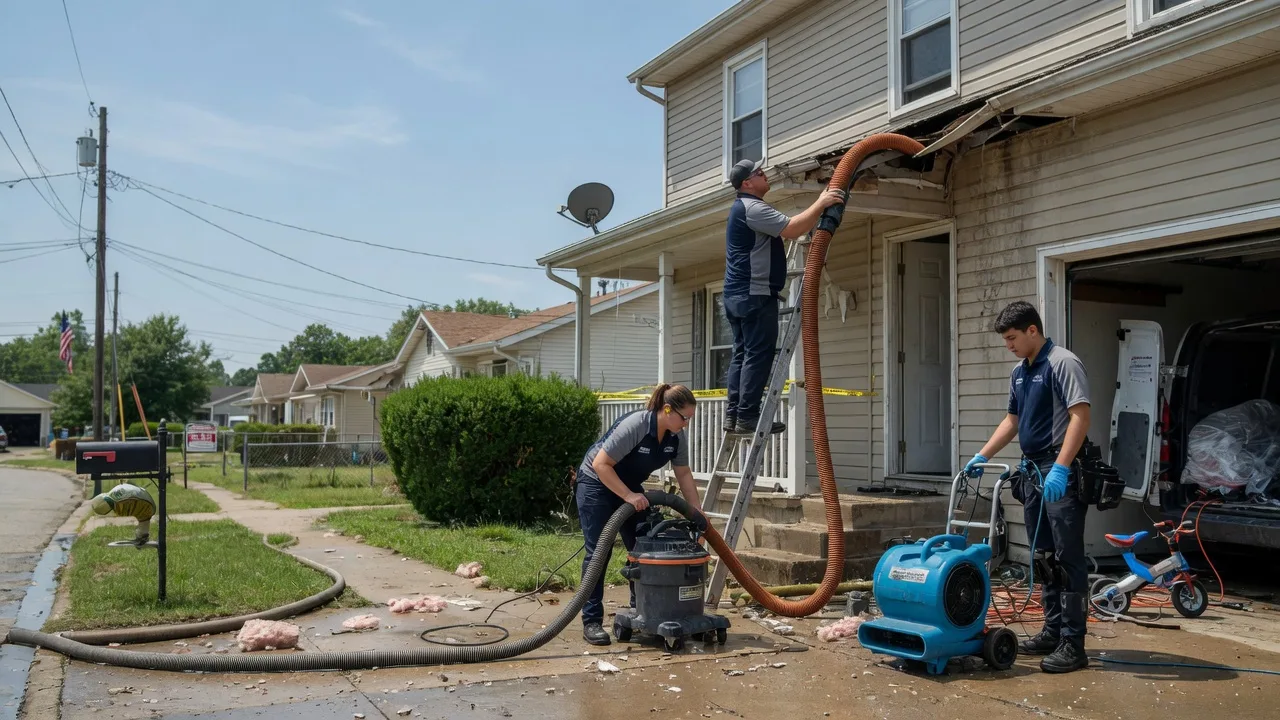 Water Damage Restoration in New Lebanon, OH near me